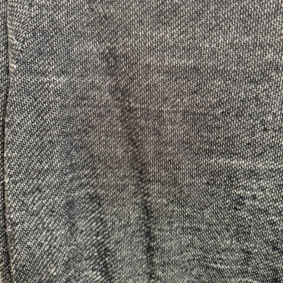 Eileen Fisher Black White Organic Cotton Linen Knit Pullover Sweater L Oversized - Picture 6 of 13